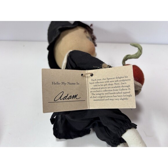 Joe Spencer Gathered Traditions Adam & Eve Pilgrims Thanksgiving Fall Decor - Picture 7 of 14
